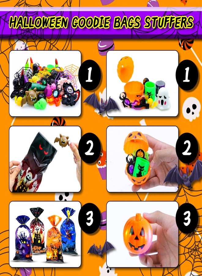 Pistroy 586 PCS Halloween Party Favors for Kids, Bulk Toys for Trick or Treat Non Candy Fillers Classroom Prizes Goodie Bags Stuffers Treasure Box Gifts - Image 3
